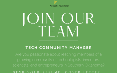 Ada Jobs Foundation is Now Hiring: Technology Community Manager