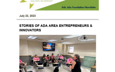 Newsletter 07.23.2023: Economic Development News for the Ada Area
