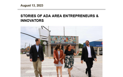 Newsletter 08.13.2023: Economic Development News for the Ada Area