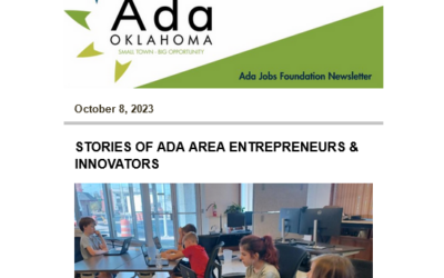 Newsletter 10.08.2023: Economic Development News for the Ada Area